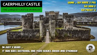 Caerphilly Castle  The Largest in Wales 2nd in Britain [upl. by Torrin]