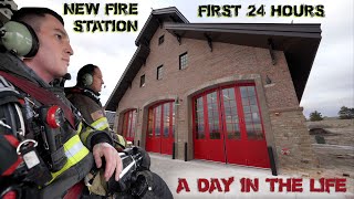 First 24 Hours in a New Fire Station  A Day in the Life [upl. by Ellan]