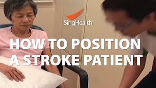 How To Position A Stroke Patient [upl. by Nehgam]