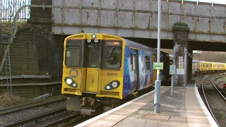 Half an Hour at 216  Birkenhead North Station 1022017  Class 507 508 terminus [upl. by Sokcin324]