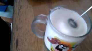 Aerolatte Review Frothing Cold Milk In Under 1 Minute [upl. by Ilana]