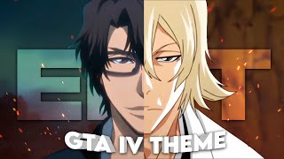 Aizen x Urahara  GTA IV Theme Edit [upl. by Donia664]